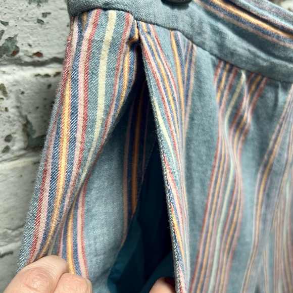 Madewell Women’s XL Striped Wide Leg Pants. - Picture 7 of 8